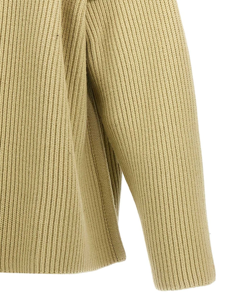 Jil Sander Bicolor Wool Cardigan Divers