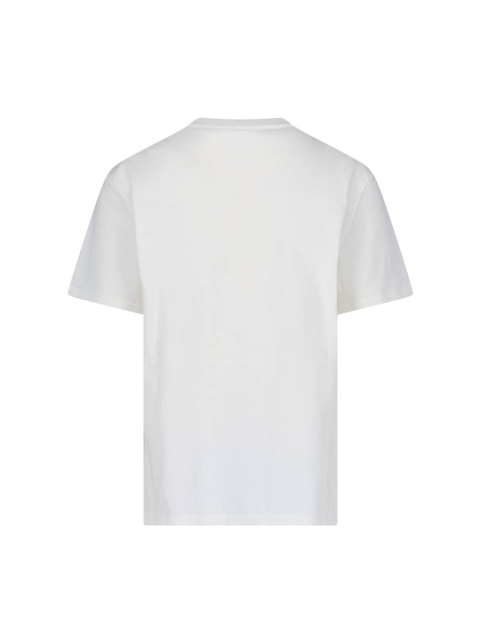 Jil Sander White T-Shirt With Subtle Logo Wit