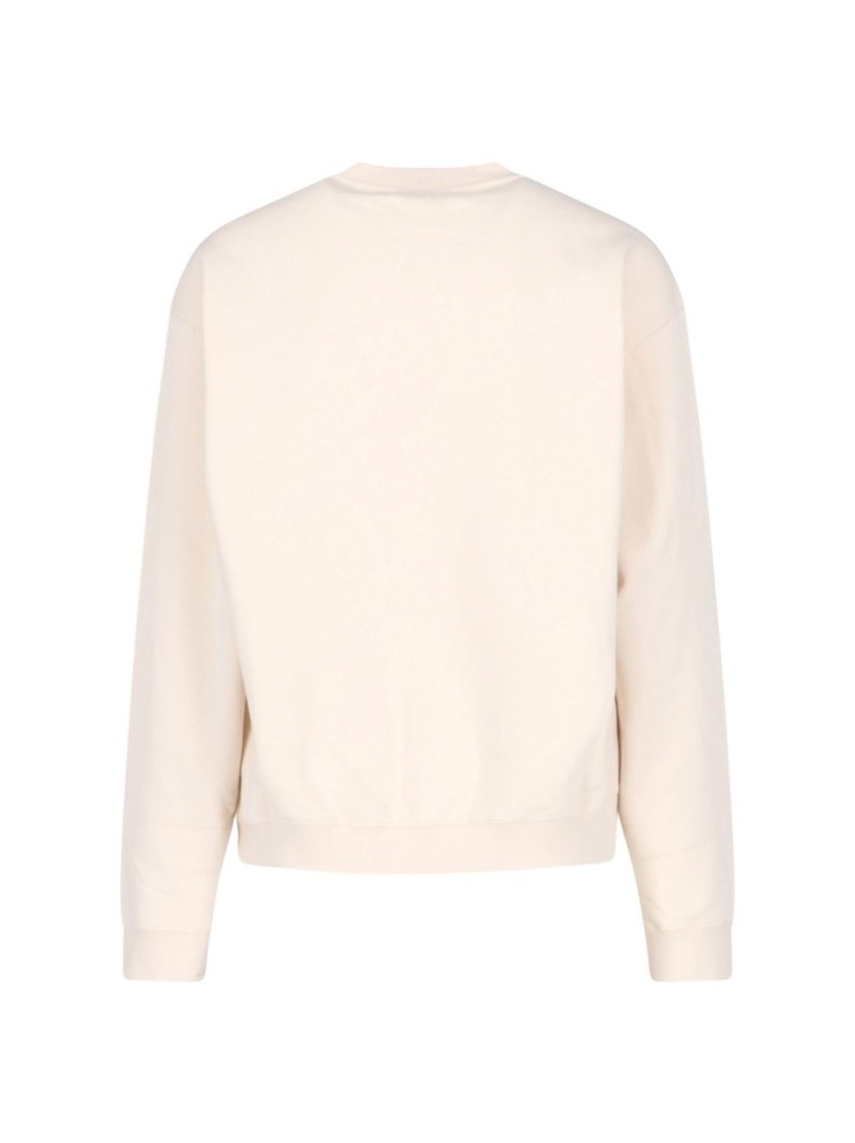 Jil Sander Logo Crewneck Sweatshirt – Cream Neutraal