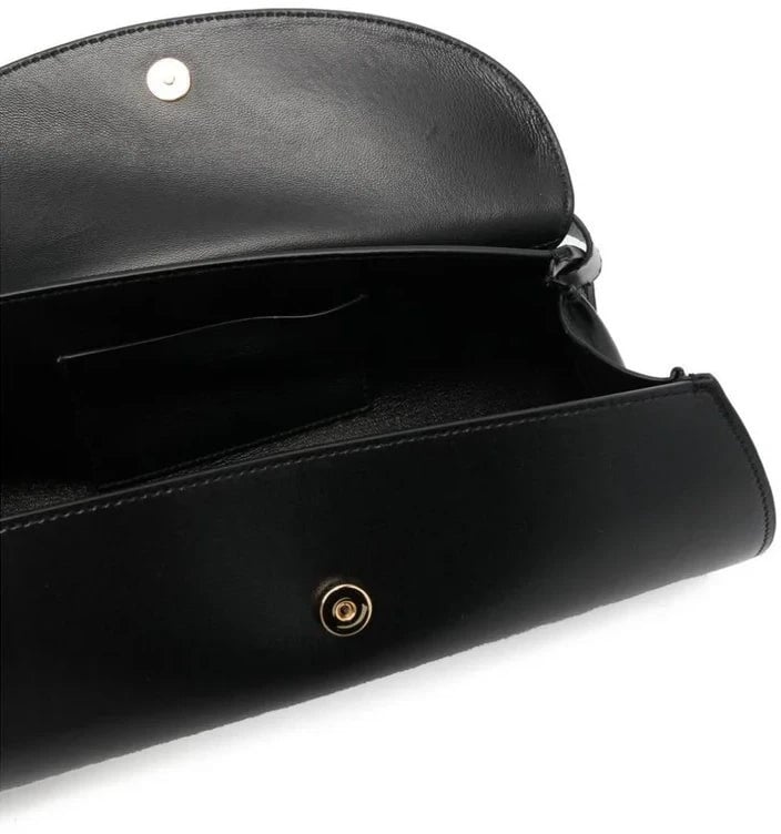 Jil Sander Jil Sander Crossbody Bags Black Woman Dierenprint