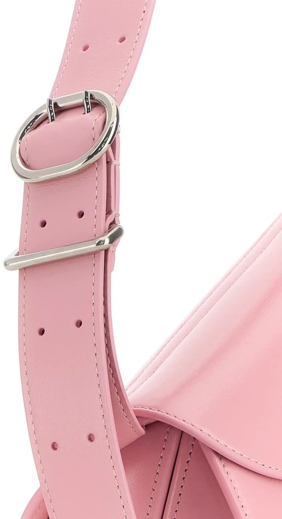 Jil Sander Jil Sander Crossbody Bags Pink Woman Dierenprint