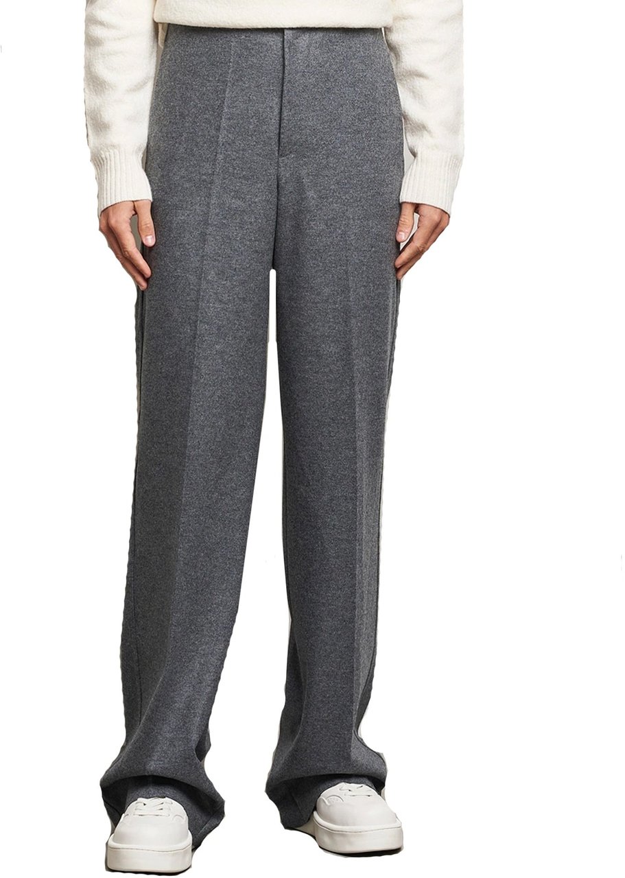 Jil Sander Wool Classic Pants Grijs