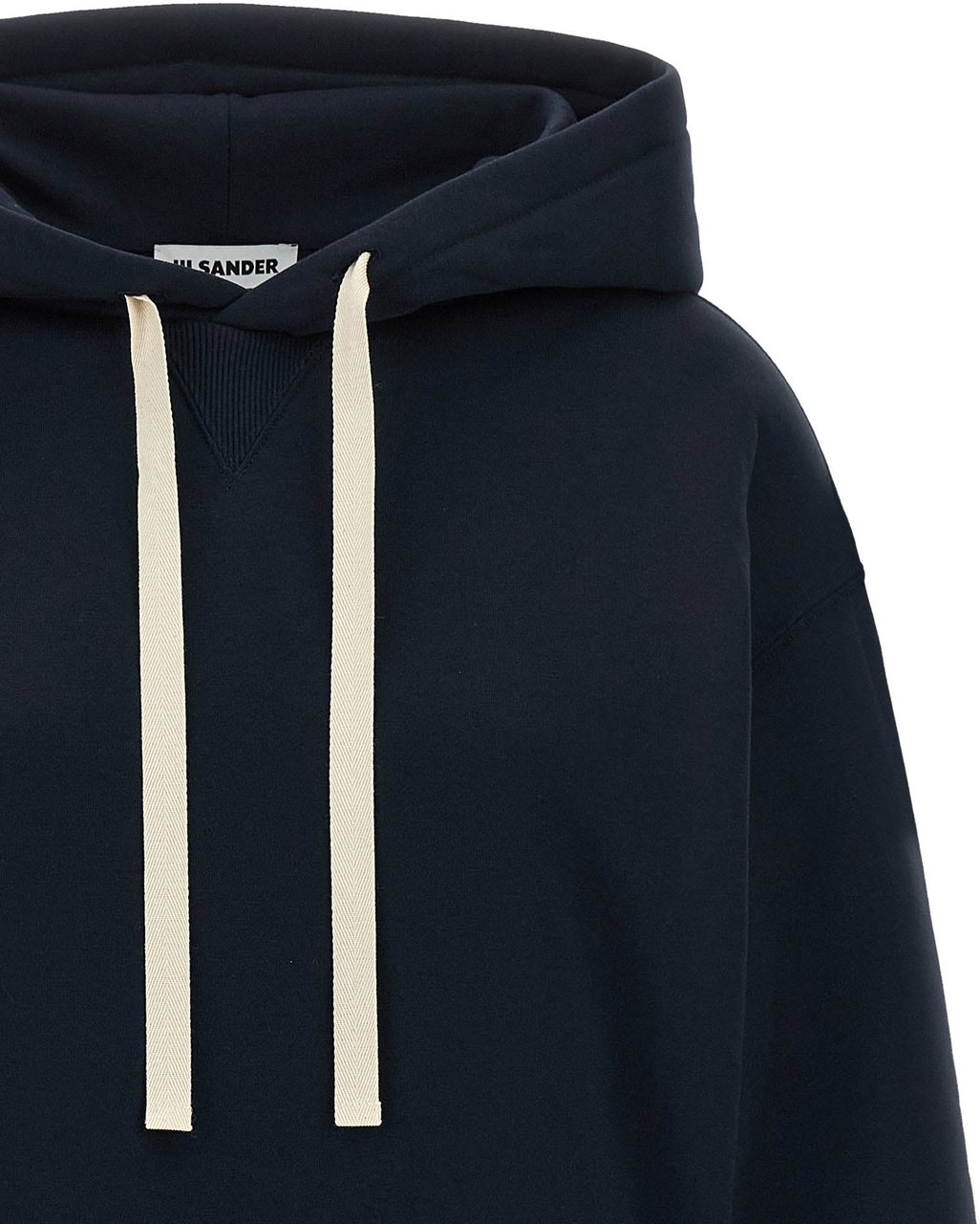 Jil Sander Blue Cotton Sweatshirt Beige