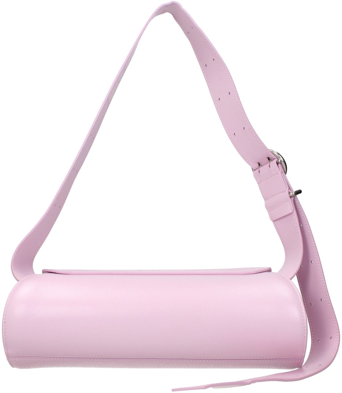 Jil Sander Pink Leather Crossbody Bag Roze