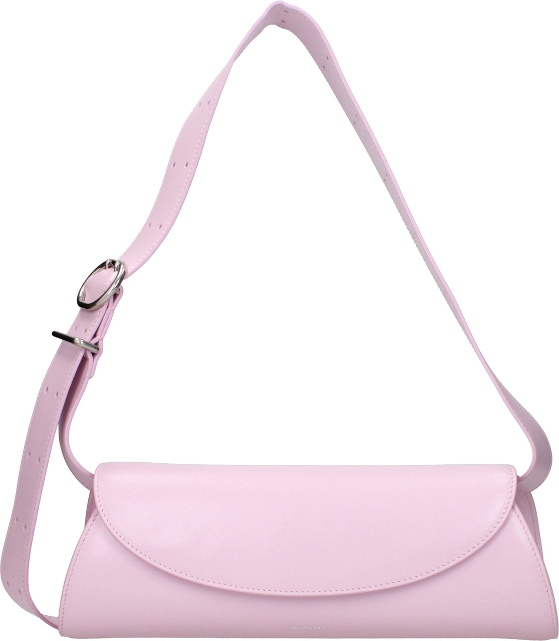 Jil Sander Pink Leather Crossbody Bag Roze