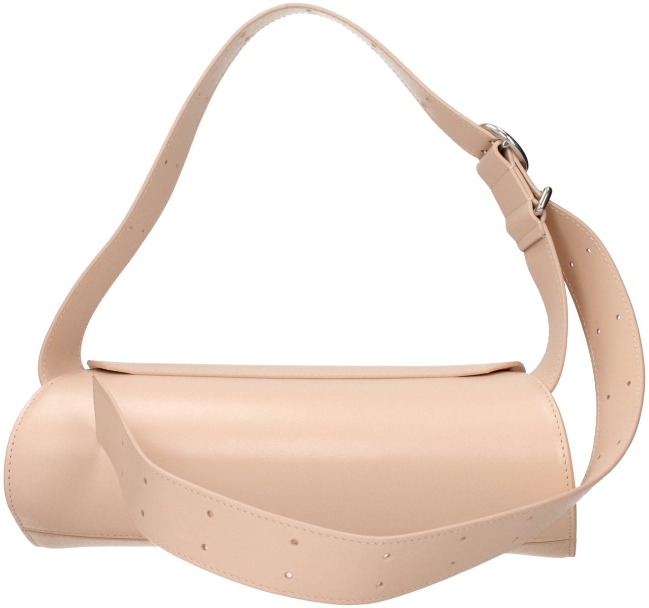 Jil Sander Pink Leather Crossbody Bag Roze