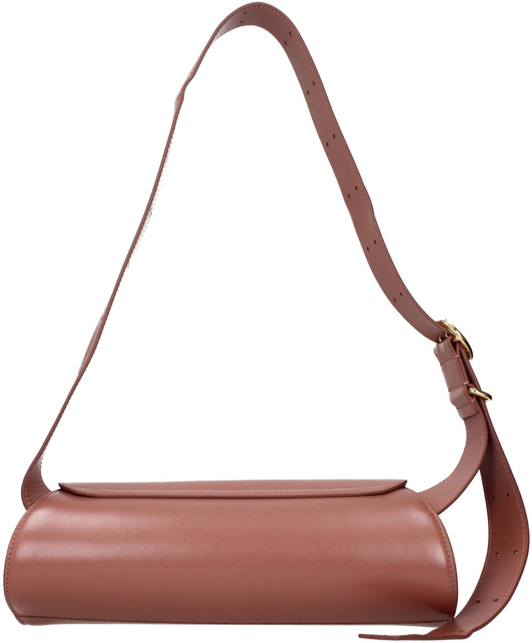 Jil Sander Pink Leather Crossbody Bag Roze