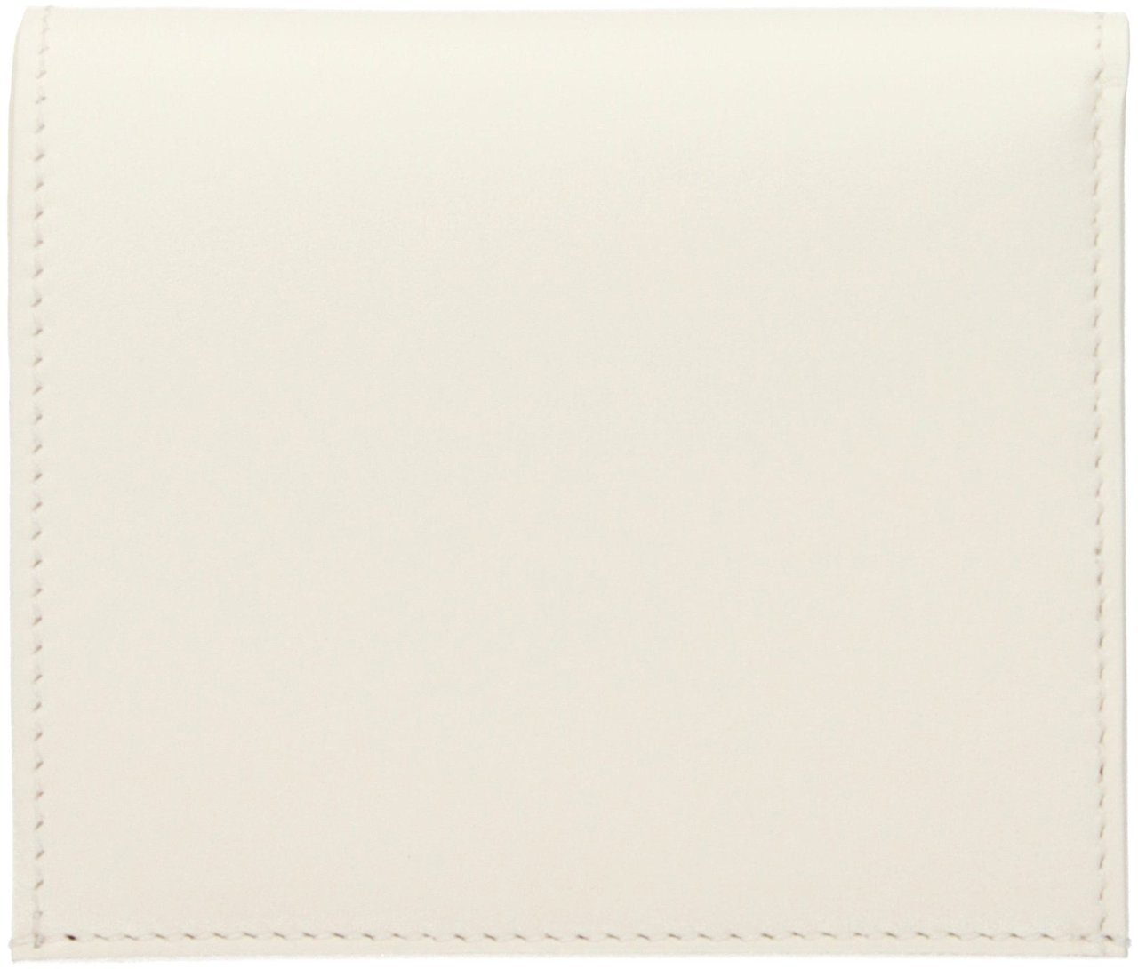Jil Sander White Leather Wallet Wit