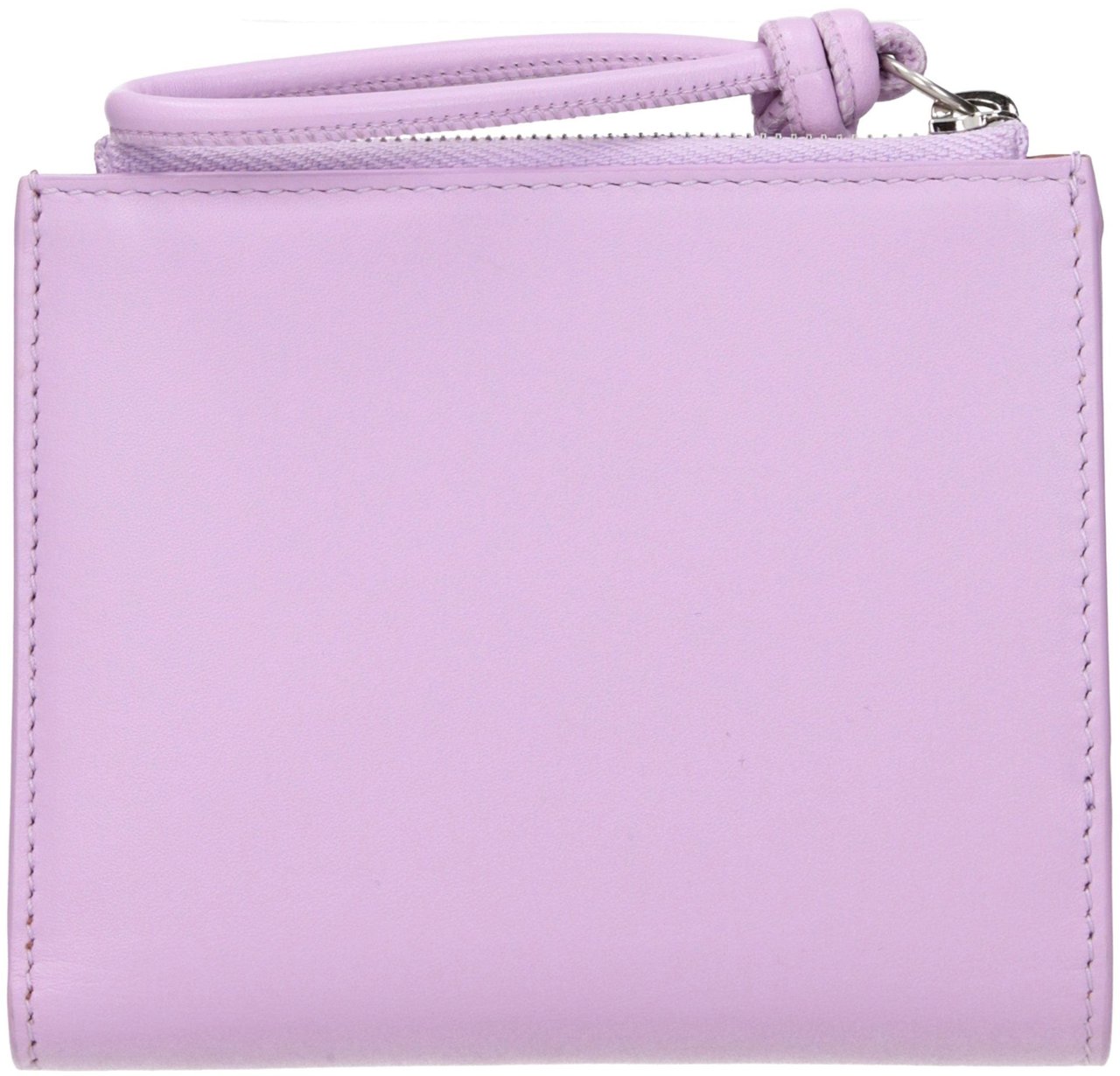 Jil Sander Pink Leather Wallet Roze