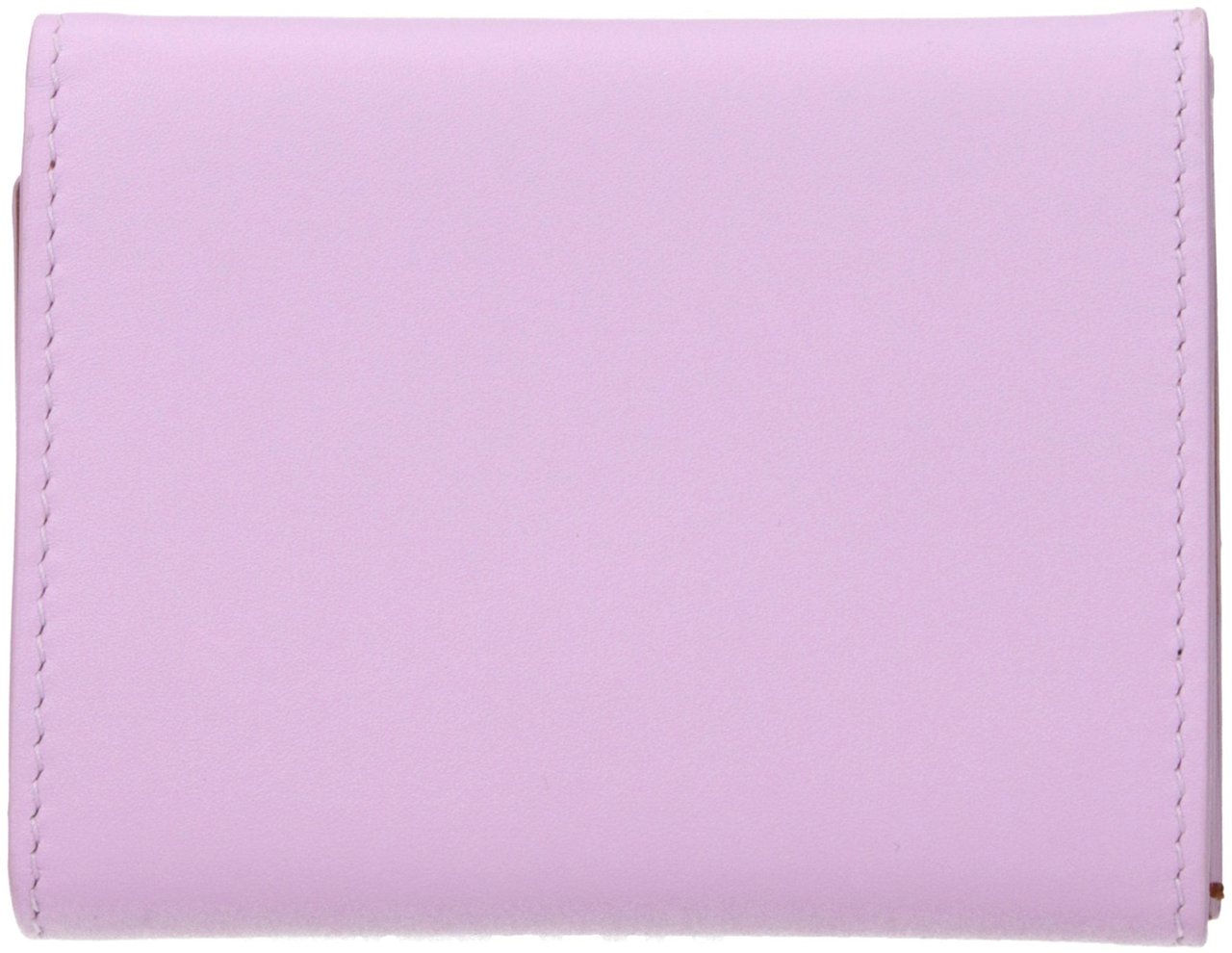 Jil Sander Pink Leather Wallet Roze