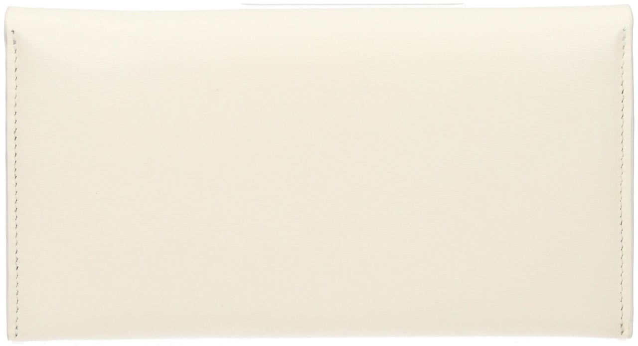 Jil Sander Beige Leather Wallet Beige