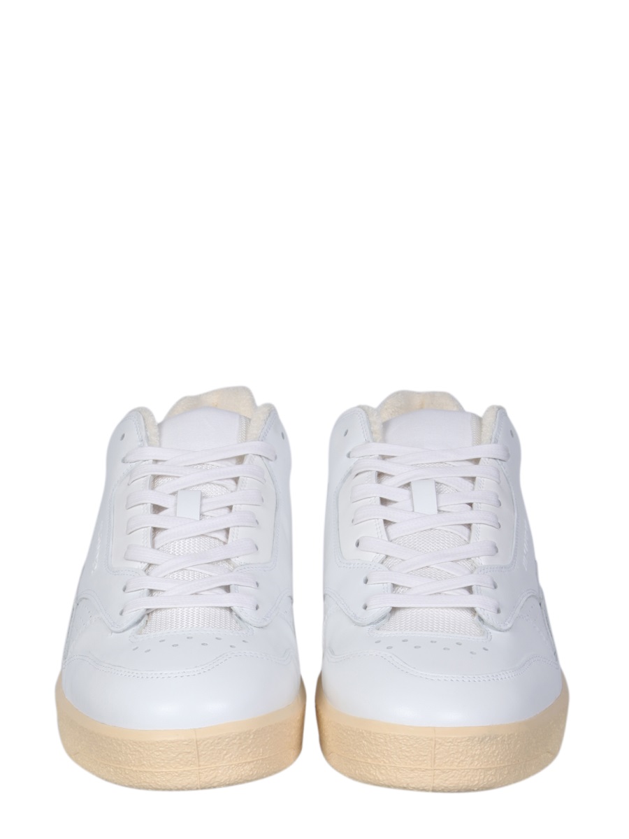 Jil Sander LOW LEATHER SNEAKERS Wit