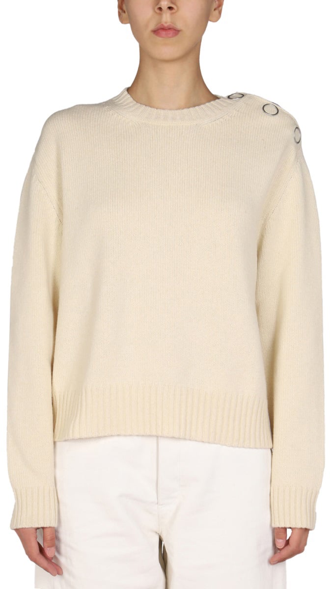 Jil Sander BUTTONS SHIRT Beige