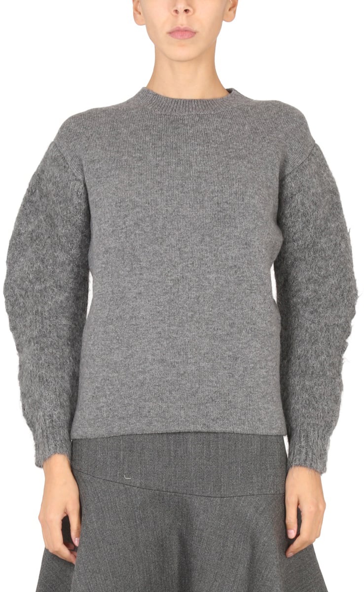 Jil Sander WOOL JERSEY. Grijs