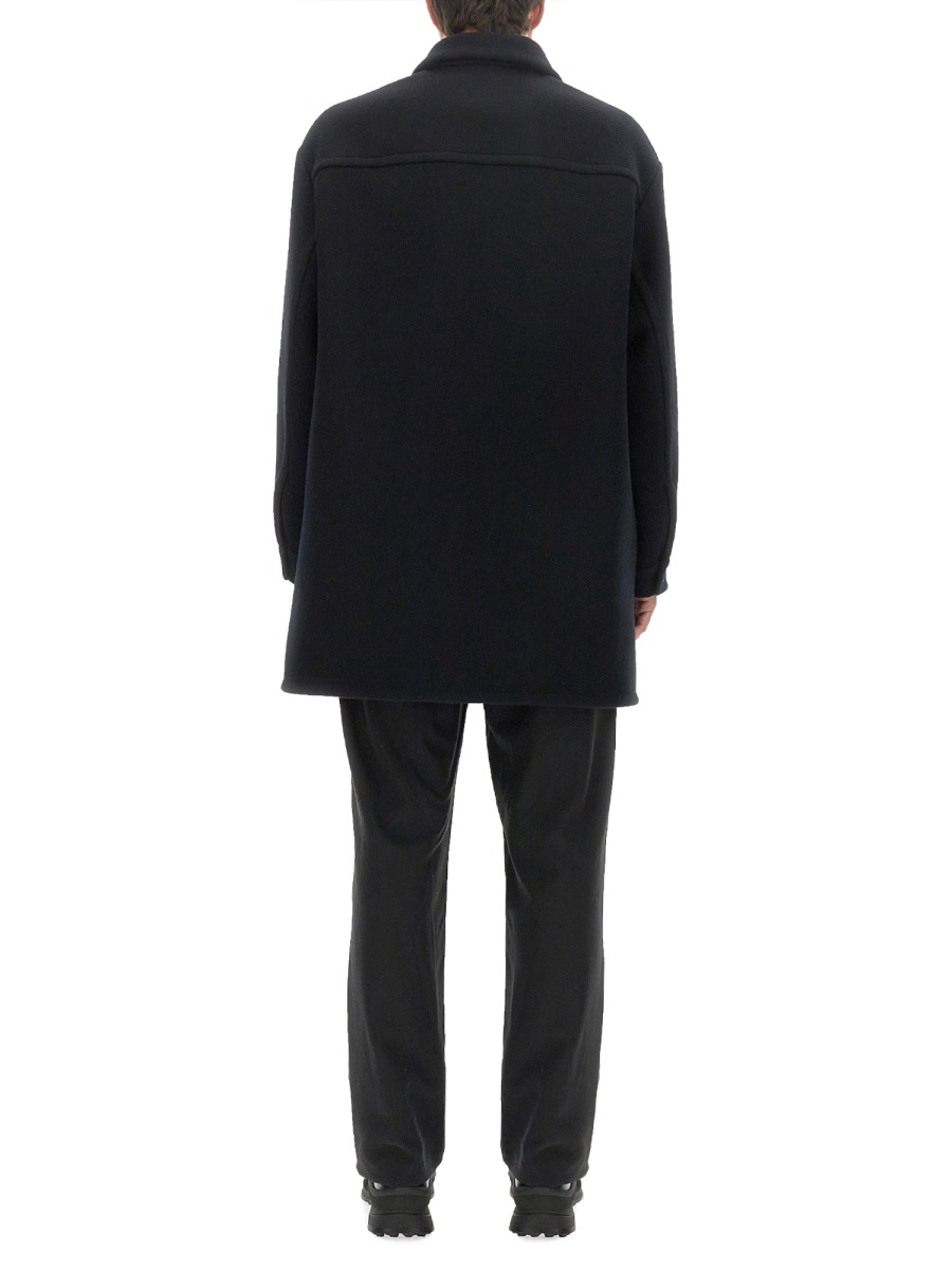 Jil Sander WOOL COAT Zwart