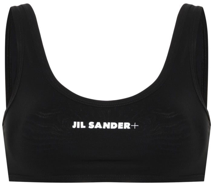 Jil Sander TOP BIKINI Zwart