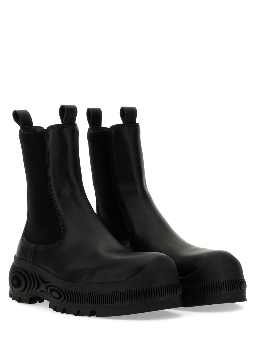 Jil Sander CHELSEA BOOT Zwart
