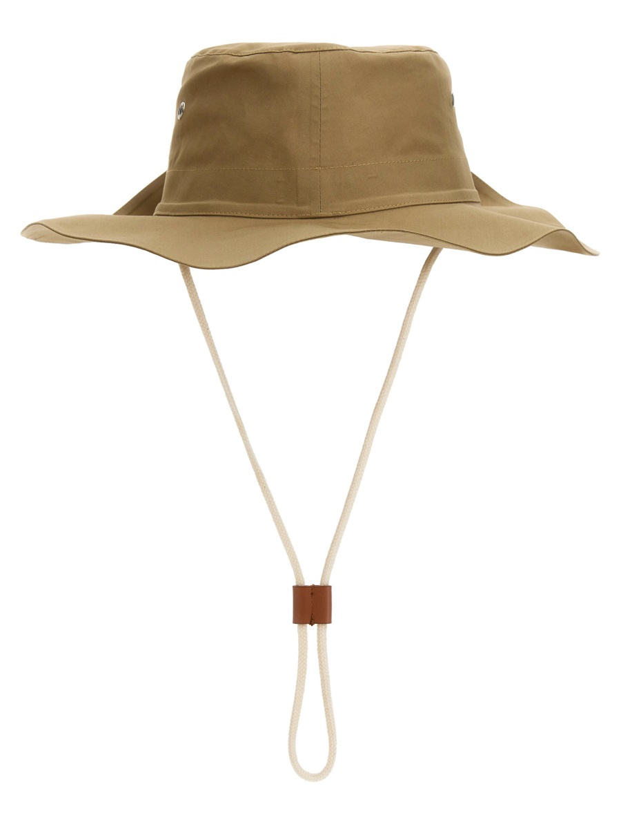 Jil Sander HAT WITH ELASTIC BAND Beige