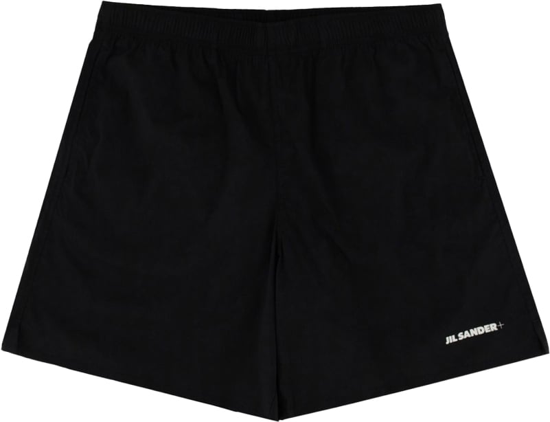 Jil Sander SWIMSUIT WITH LOGO Zwart