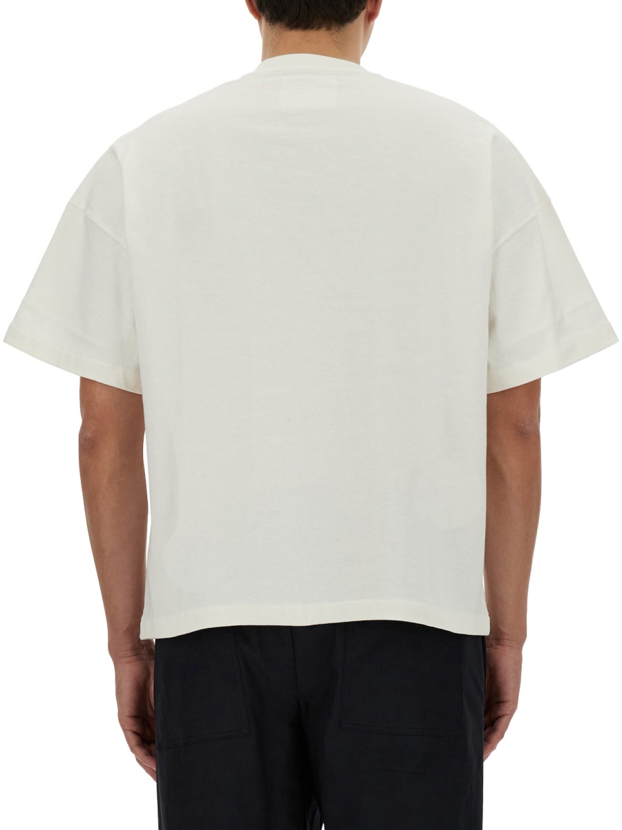 Jil Sander T-SHIRT WITH PRINT Wit