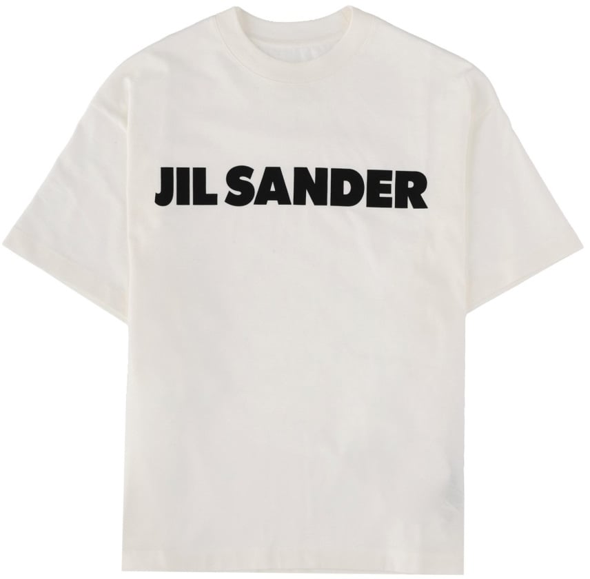 Jil Sander T-SHIRT WITH LOGO Wit