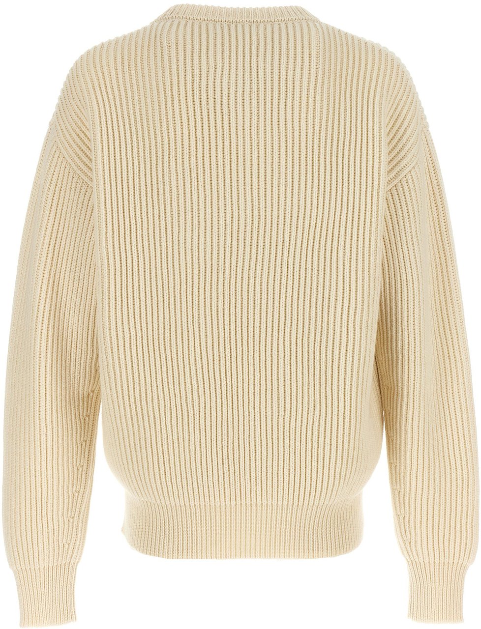 Jil Sander White Wool Cardigan Wit