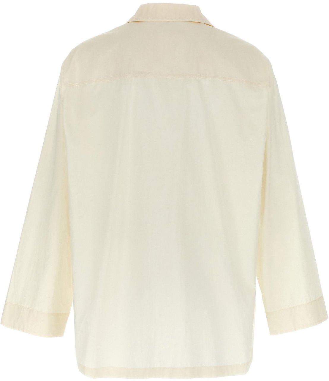 Jil Sander White Cotton Blouse Wit