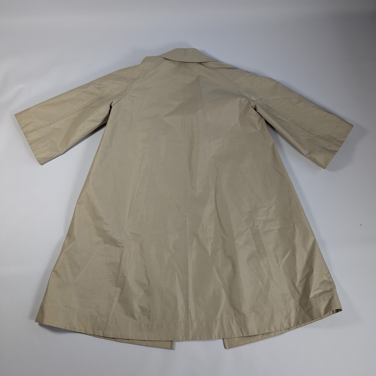 Jil Sander Jil Sander Beige Double-Layer Coat, Size 36 Beige