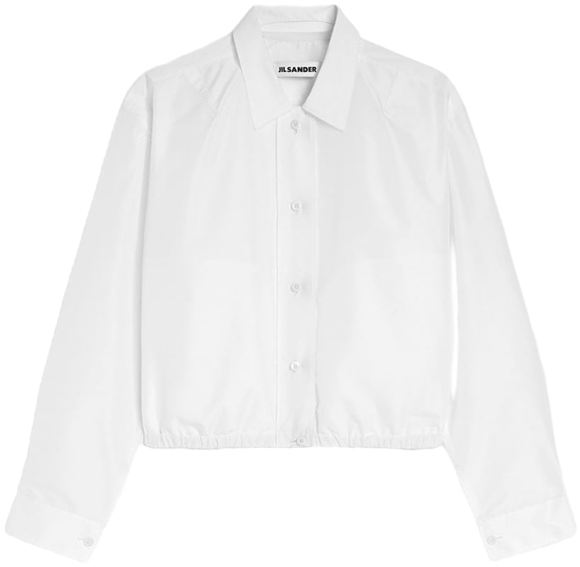 Jil Sander Coats White Wit