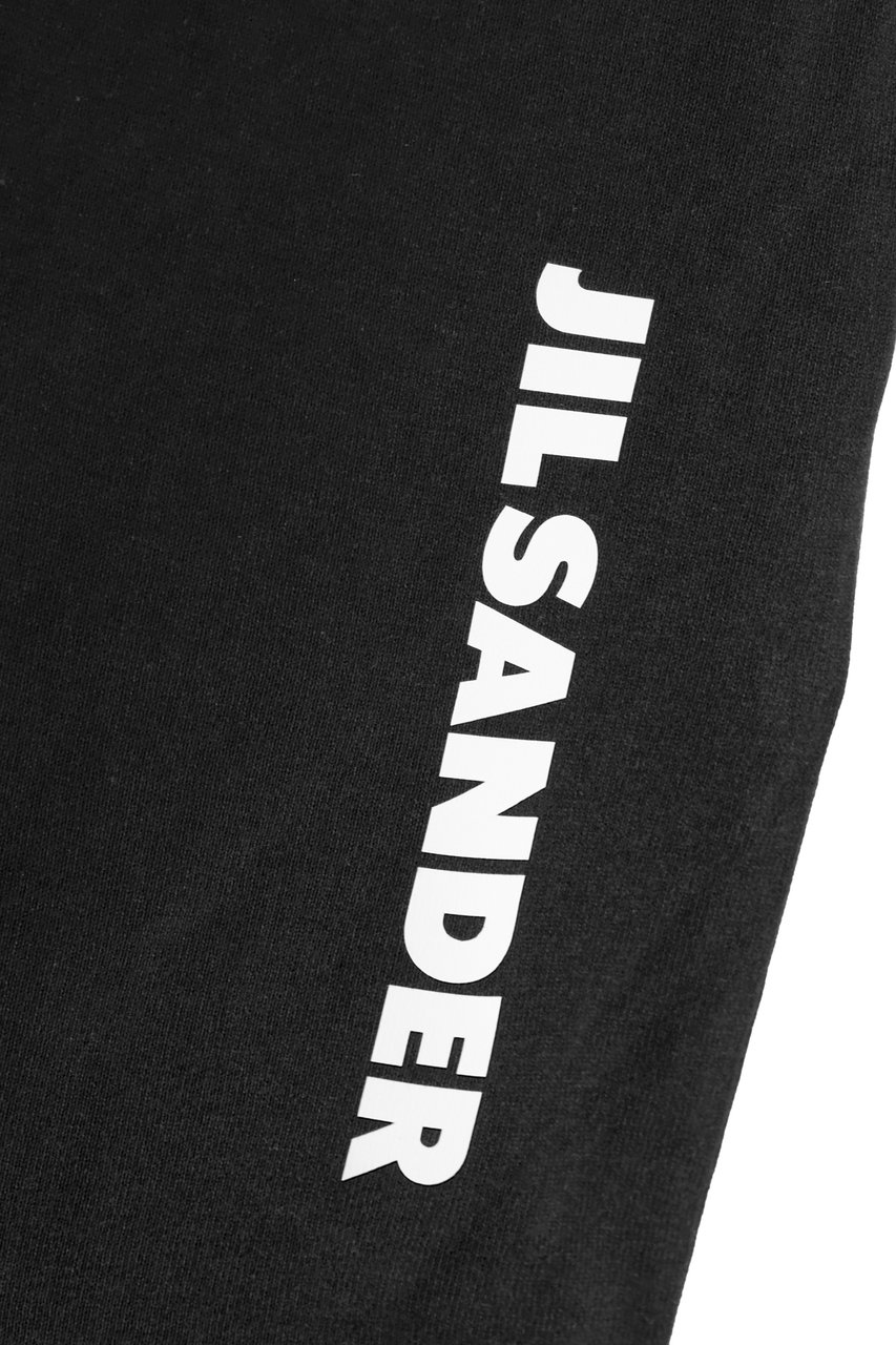 Jil Sander Black cotton t-shirt Zwart
