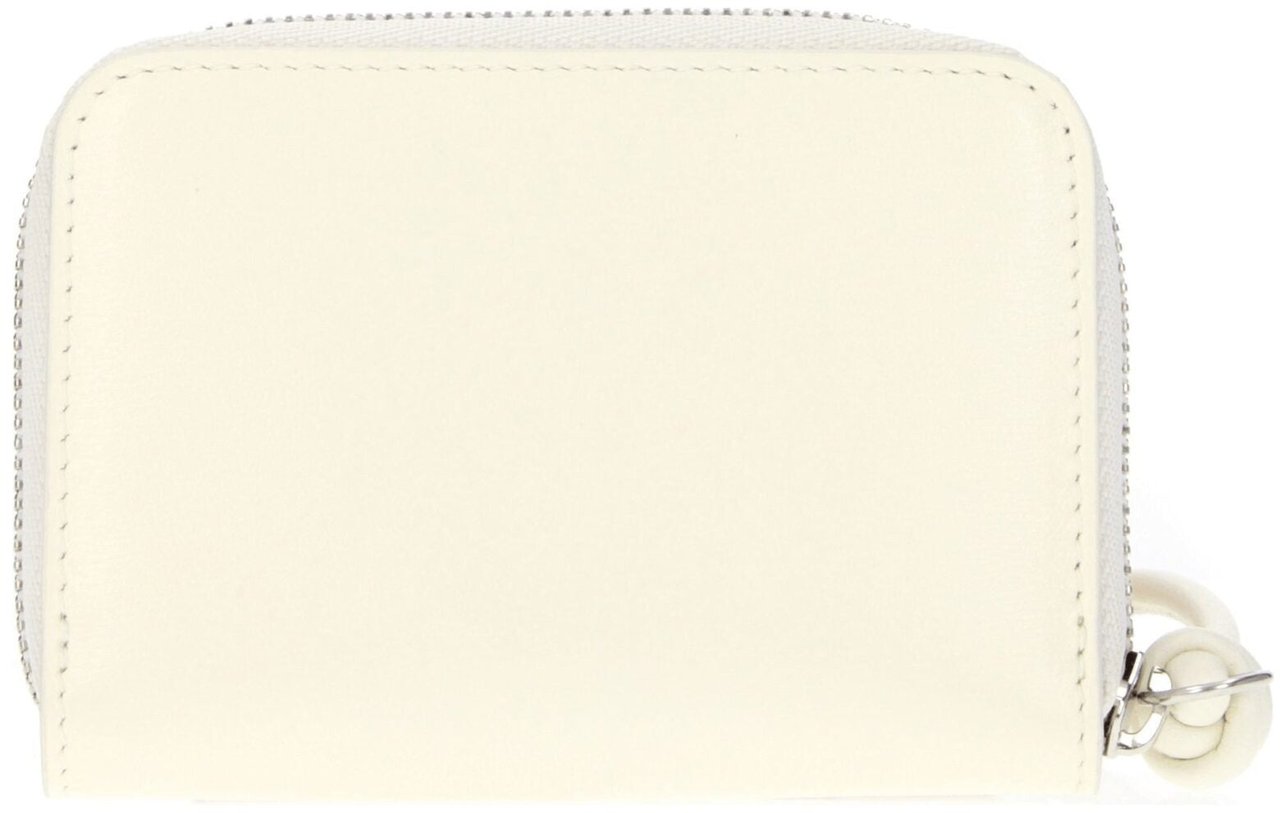 Jil Sander Jil Sander Beige Leather Wallet Beige