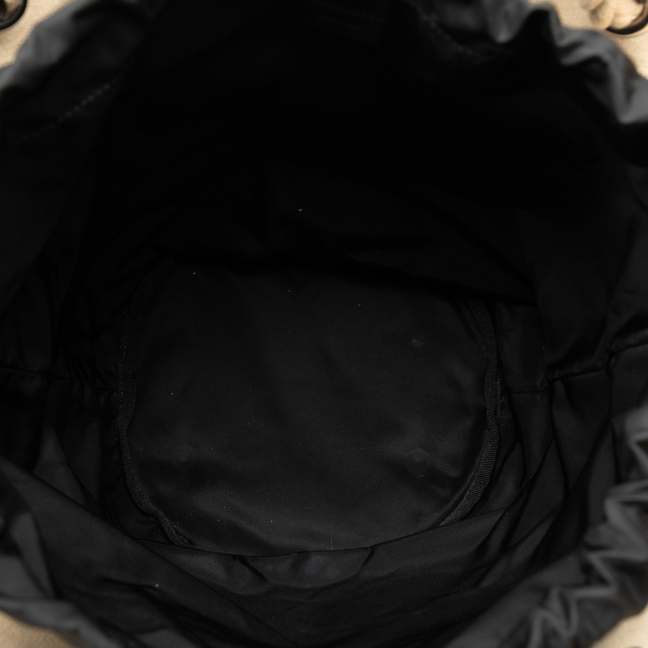 Jil Sander Canvas Sombrero Satchel Bruin
