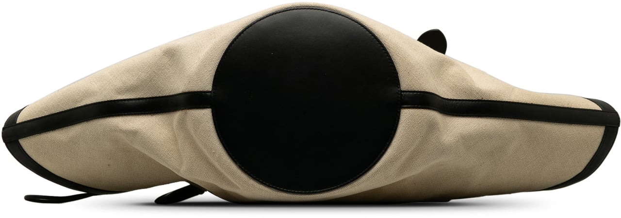 Jil Sander Canvas Sombrero Satchel Bruin