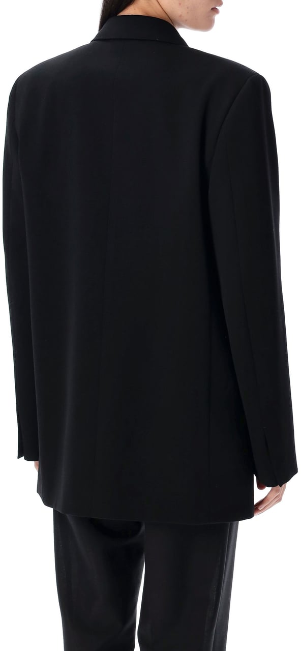 Jil Sander Jacket Double Breast Nero Zwart