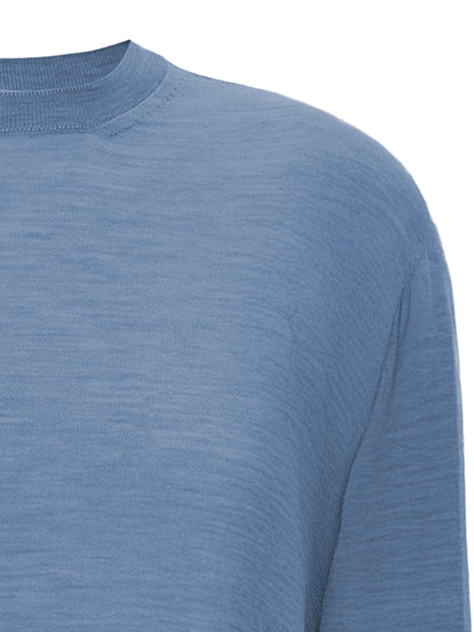 Jil Sander Light Blue Wool Blauw