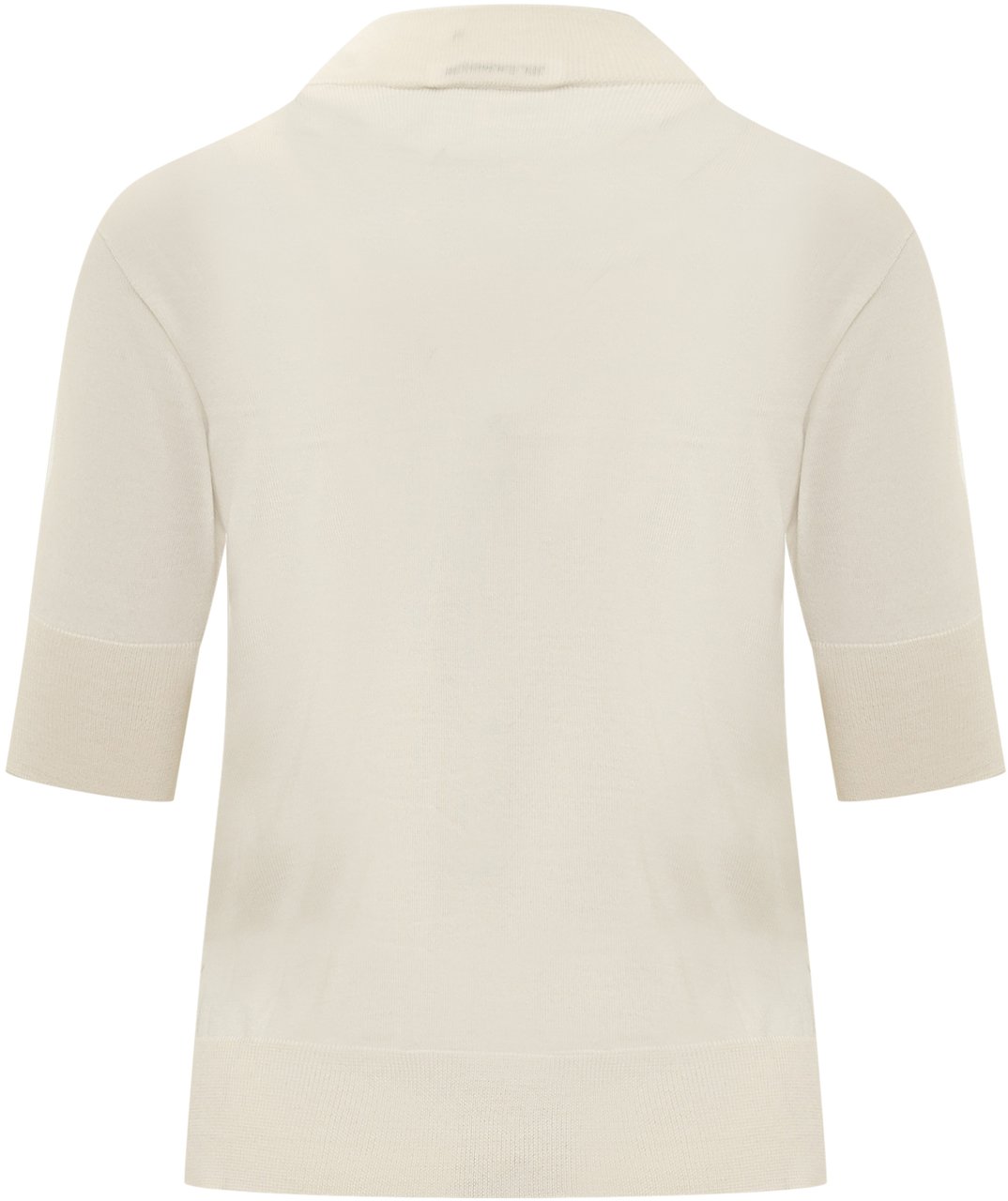 Jil Sander Maglia in Cashmere e Seta Beige