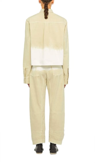 Jil Sander Trousers White/beige Wit
