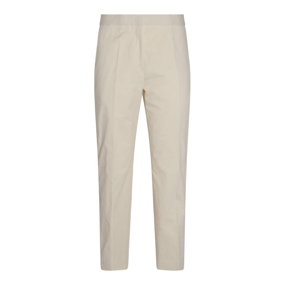 Jil Sander Straight-Leg Trousers With High Waist And Minimalist Design Neutraal