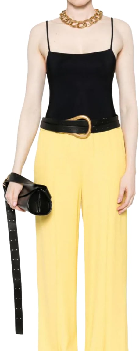 Jil Sander Body Slim Straps Black Zwart