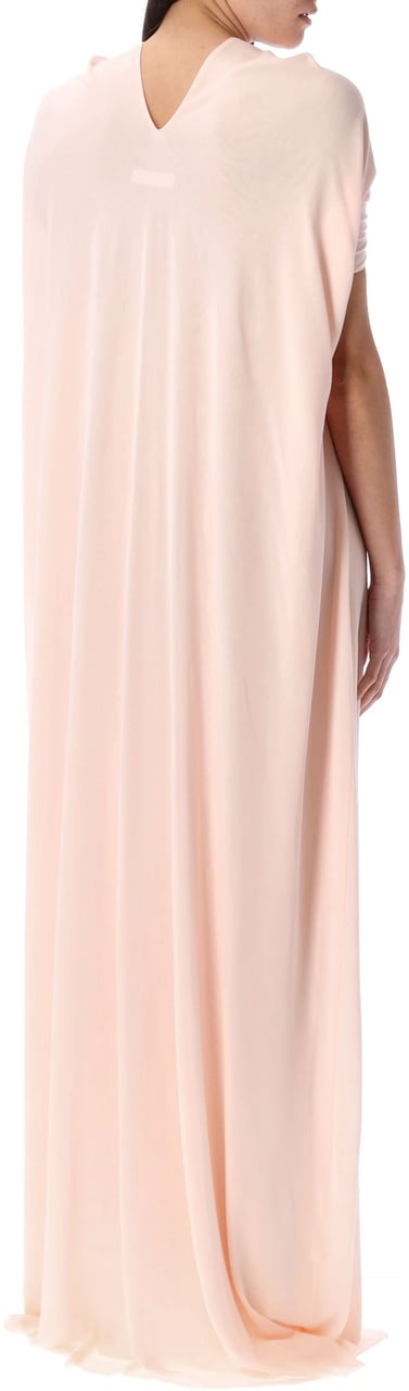 Jil Sander Knot Collar Long Gown Confetti Divers