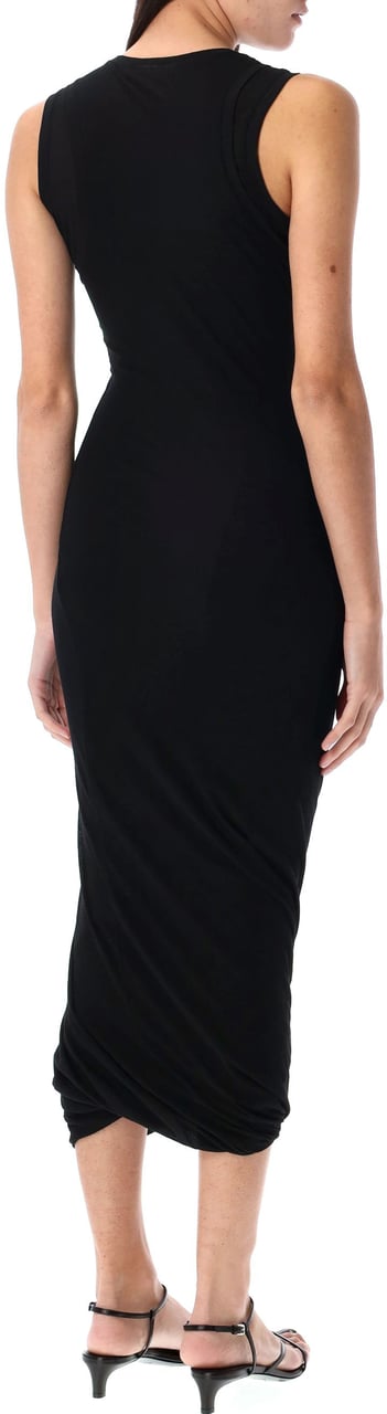 Jil Sander Tank Mini Dress Nero Zwart