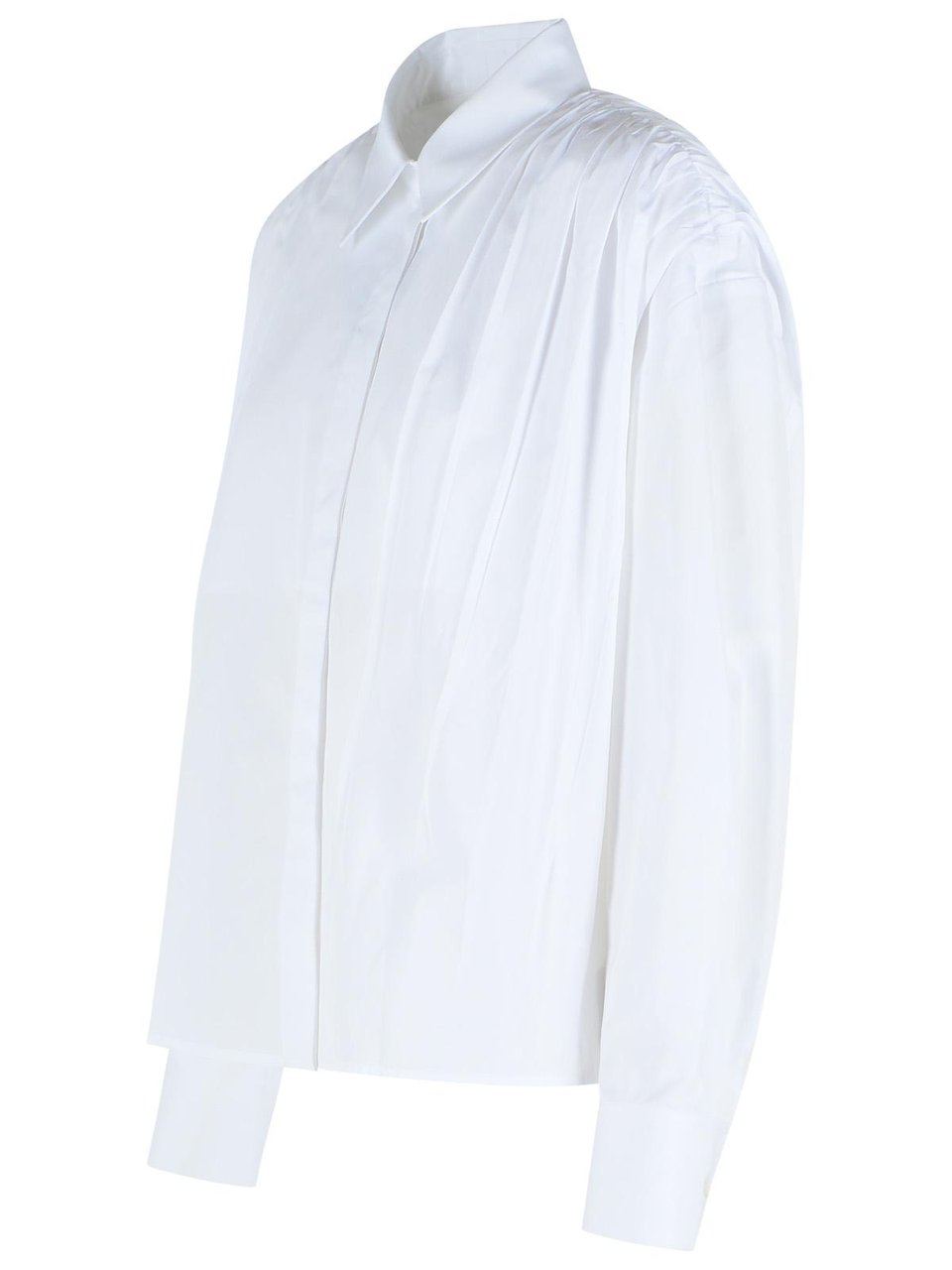 Jil Sander White Cotton Shirt Wit