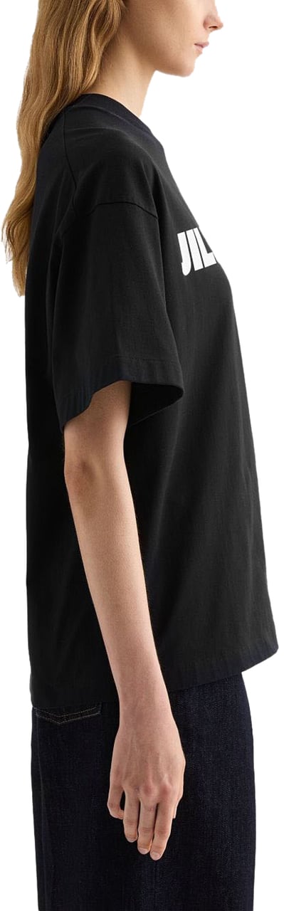 Jil Sander T-Shirts And Polos Black Zwart