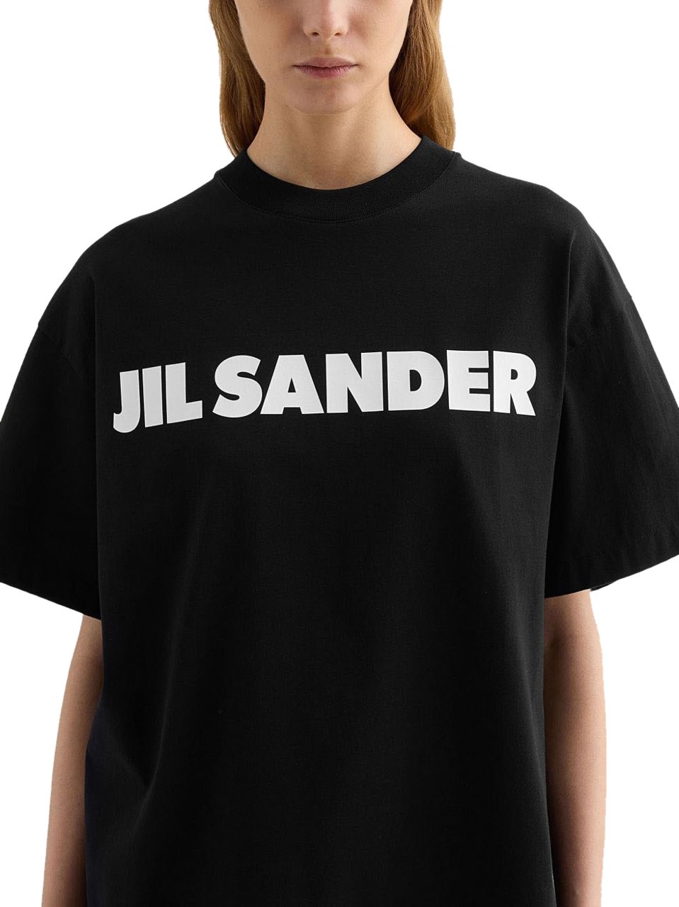 Jil Sander T-Shirts And Polos Black Zwart