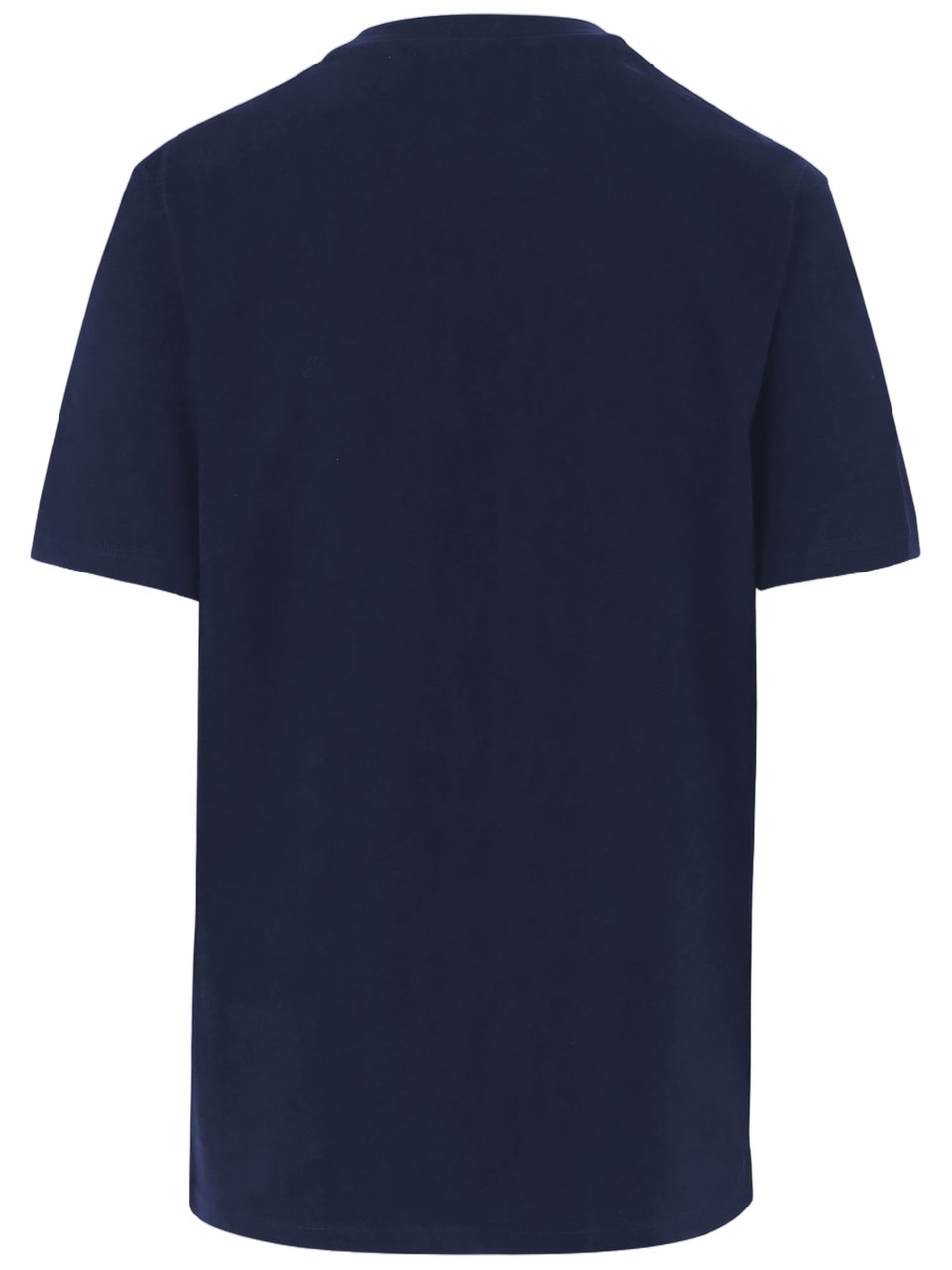 Jil Sander Navy Blue Logo Cotton T-Shirt Zwart