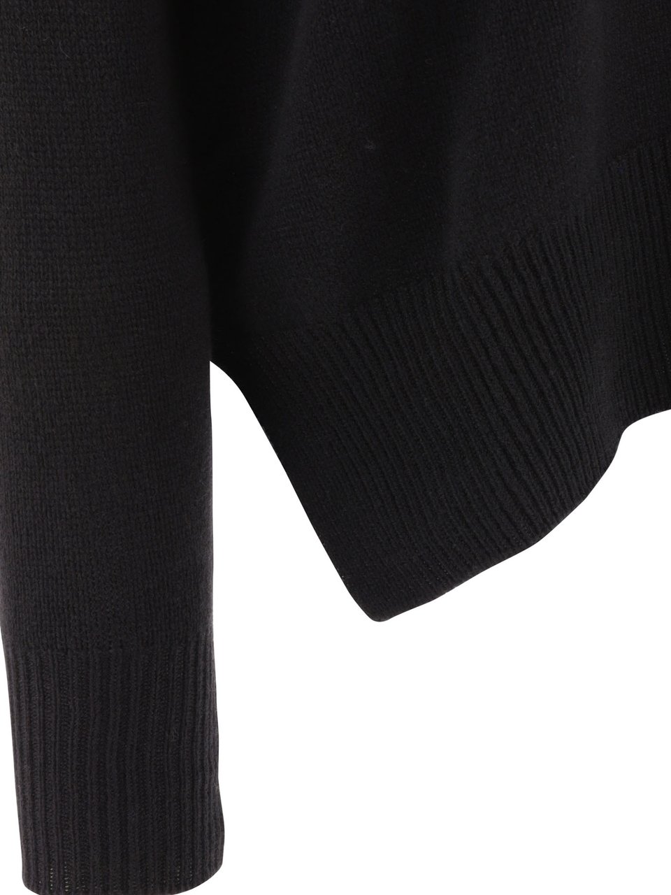 Jil Sander "Superfine Cashmere" sweater Zwart