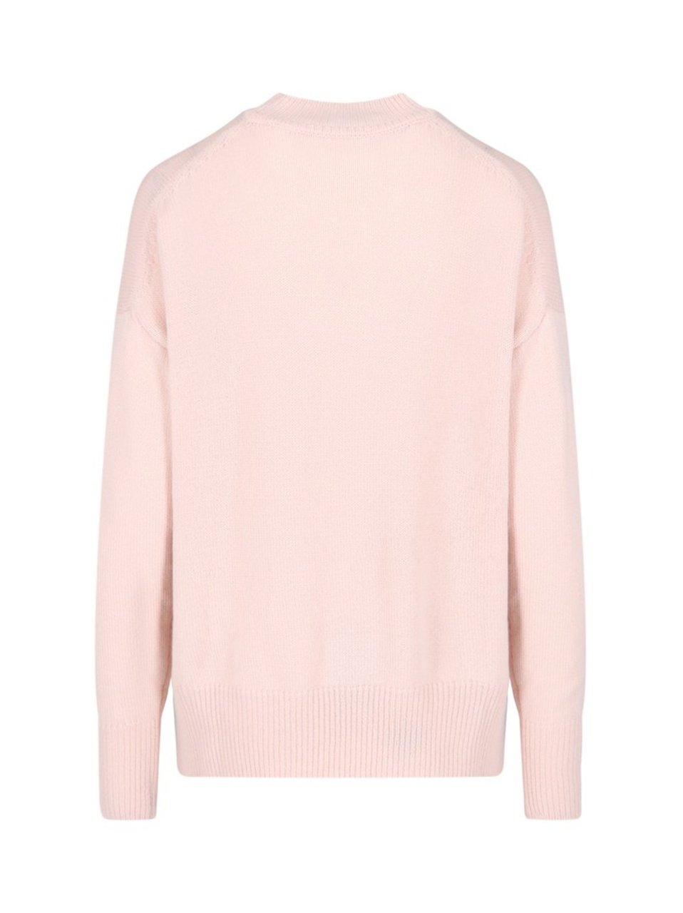 Jil Sander Cashmere Sweater In Pink Knitted Crew Neck Roze
