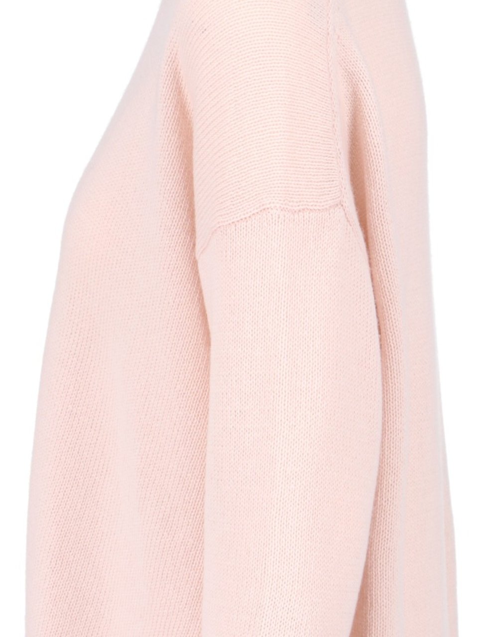 Jil Sander Cashmere Sweater In Pink Knitted Crew Neck Roze