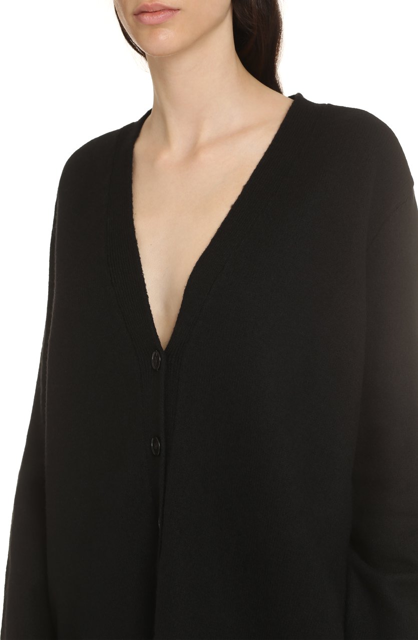 Jil Sander Wool cardigan Zwart