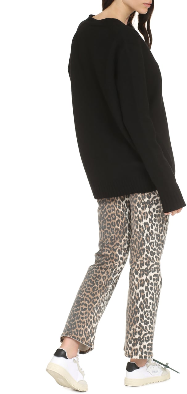 Jil Sander Wool cardigan Zwart